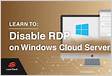 Gaining RDP access to a machine with RDP disabled, blocked